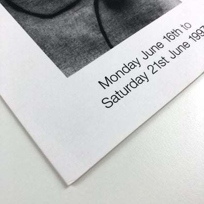 John Pasmore – Object & Observer, Paintings & Sculpture | The Air Gallery folded card, 1997