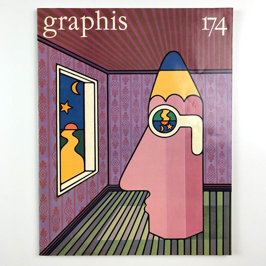 Graphis journal No 174 Vol 30 1974/75. Graphis Press Corp