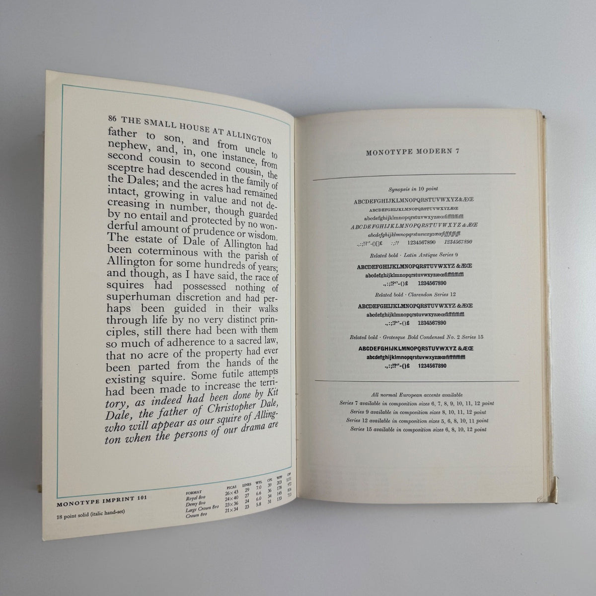 The New Western Type Book foreword by John Ryder Western Printing Services 1980