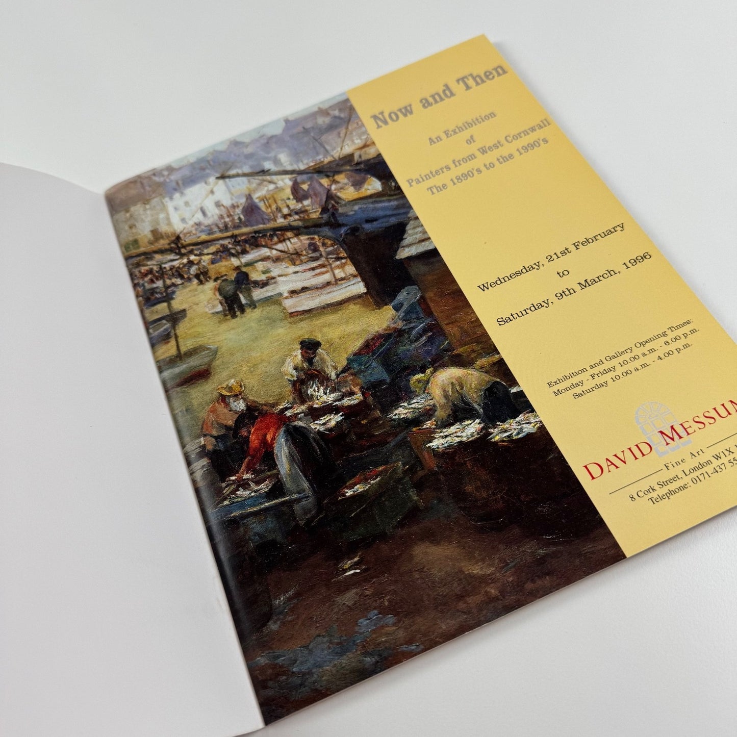 Now and Then. Painters from West Cornwall 1890s-1990s David Messum, 1996
