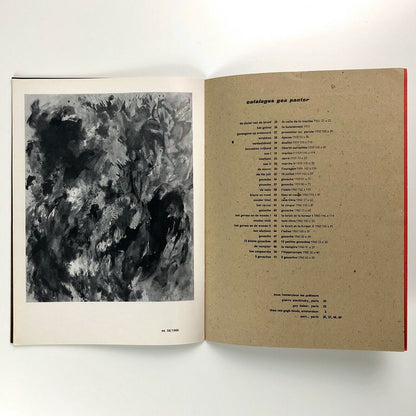 [Avigdor] Arikha – Panter | Stedelijk Museum exhibition catalogue no. 248, 1960