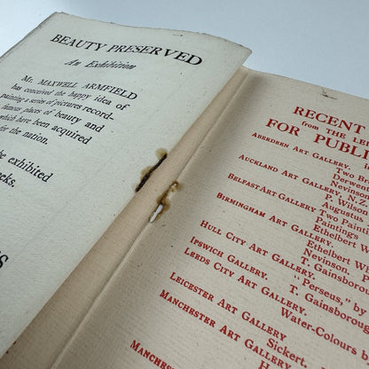 Jacob Epstein | The Leicester Galleries exhibition catalogue | Ernest Brown & Phillips, May 1933