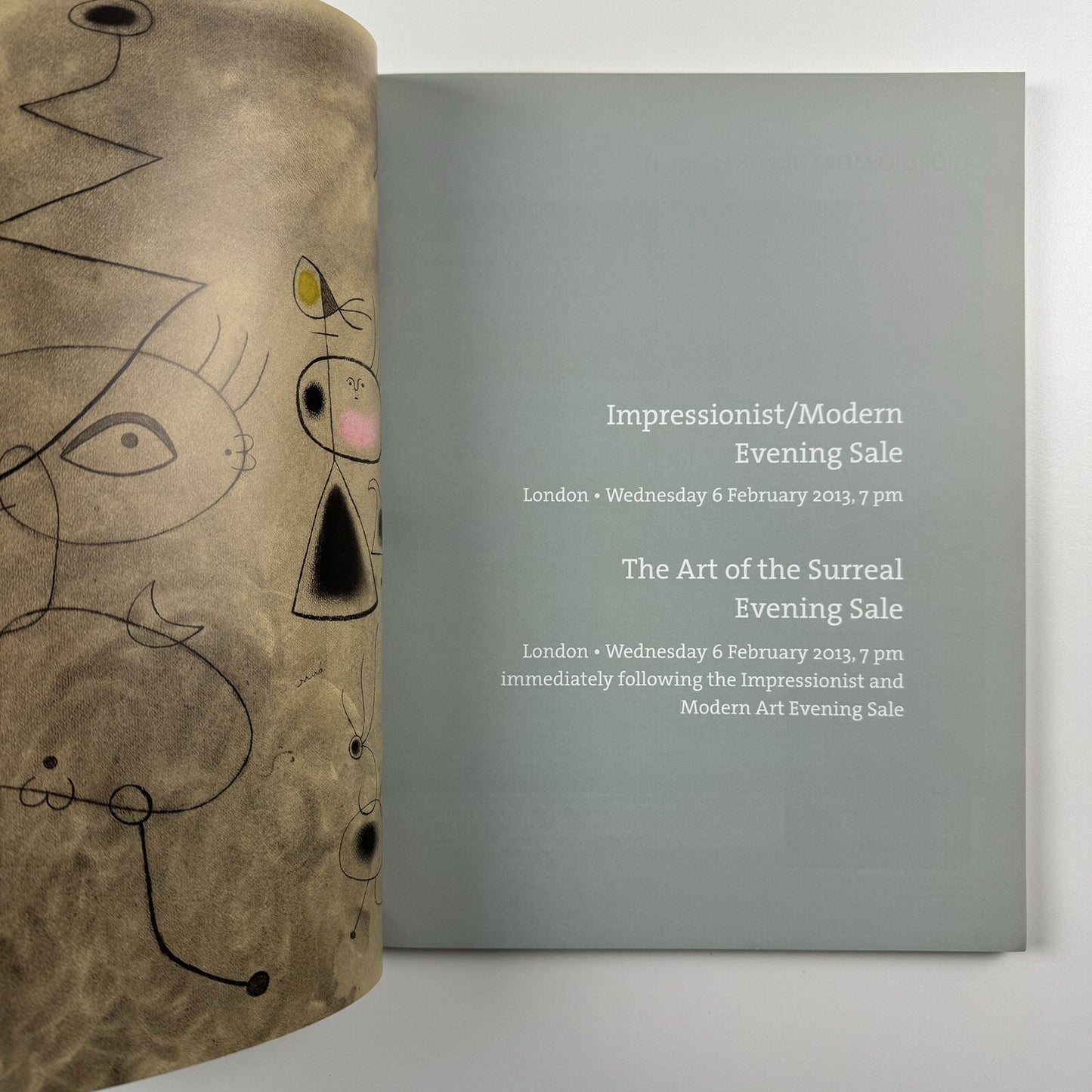The Property of a Distinguised Lady | Christie's catalogue – Feb/May/June 2013 ref 110602