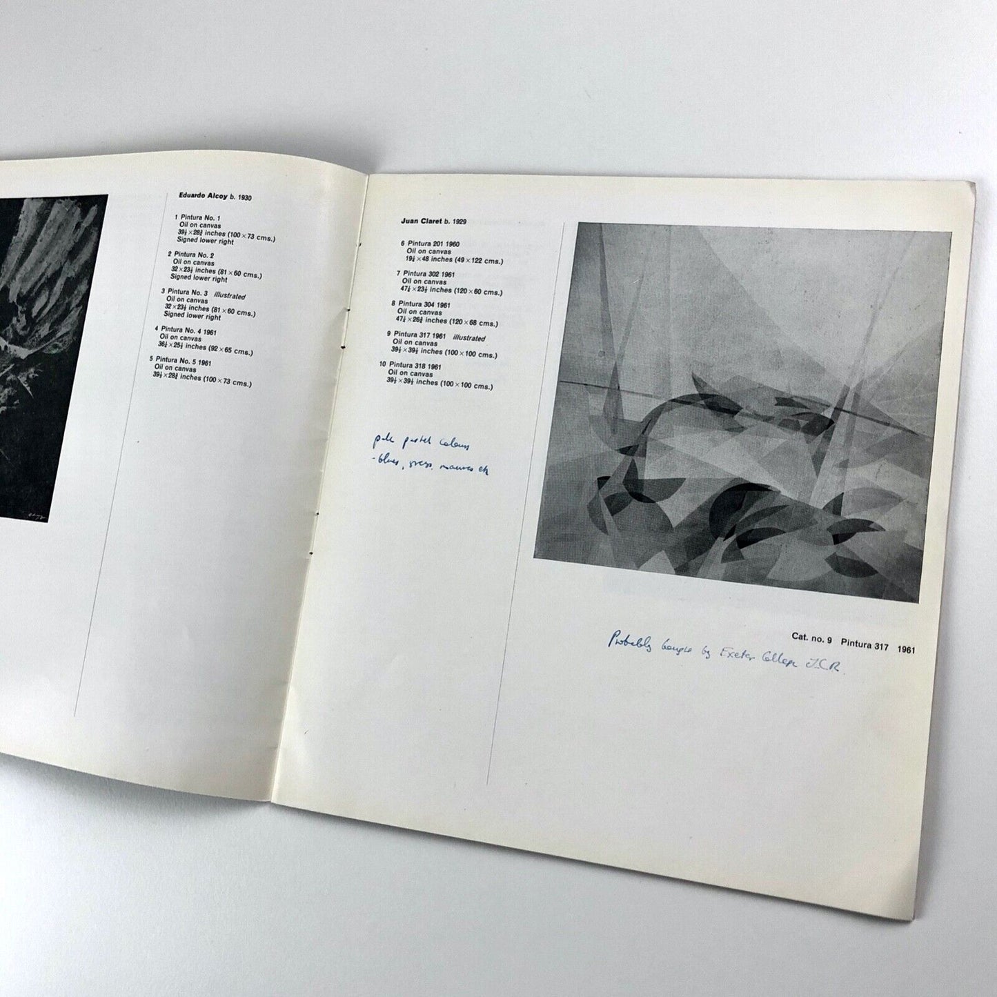 Contemporary Spanish Painting & Sculpture | Marlborough Fine Art catalogue, 1962 | catalogue design by Gordon House