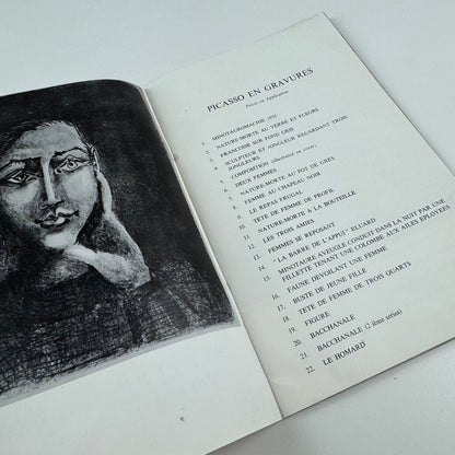 Picasso en gravures | Redfern Gallery, London, 1960