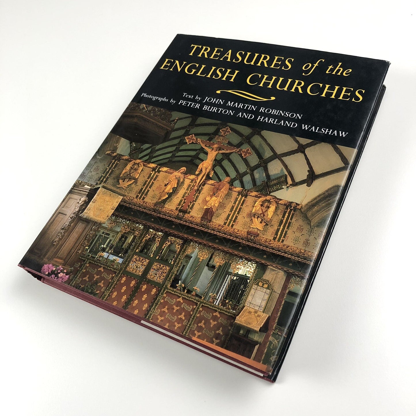 Treasures Of The English Churches text by John Martin Robinson 1995