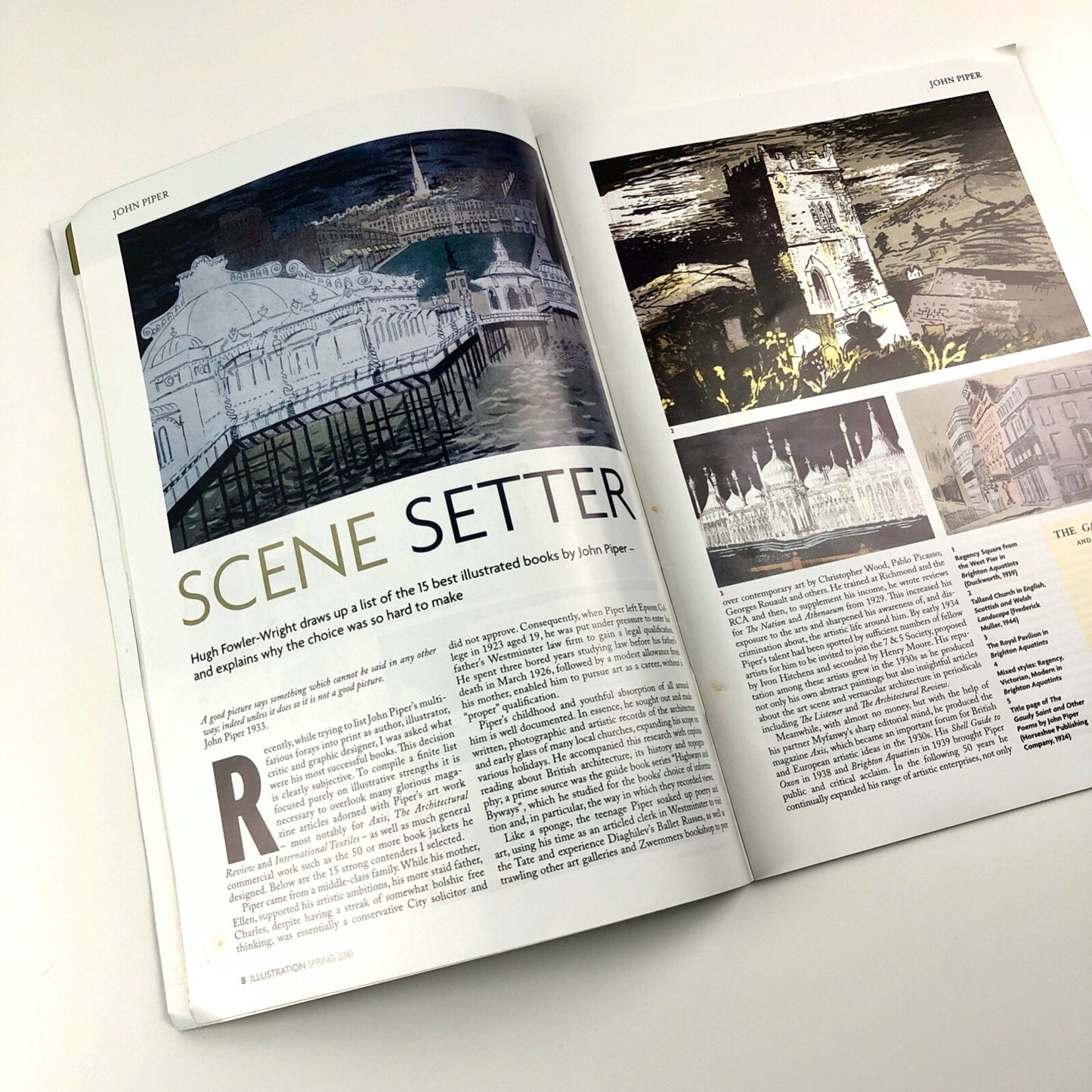 Illustration Spring 2010 Issue 23 | Includes Best of British: John Piper's Books