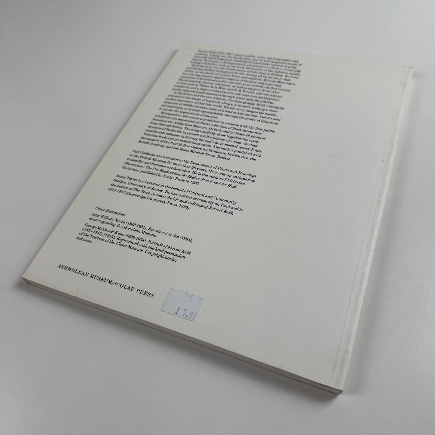 Retrospective Adventures. Forrest Reid: Author and Collector | Ashmolean Museum/Scolar Press, 1998
