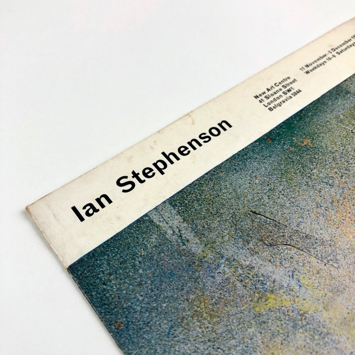 Ian Stephenson – New Art Centre London, 1964 | Folded card
