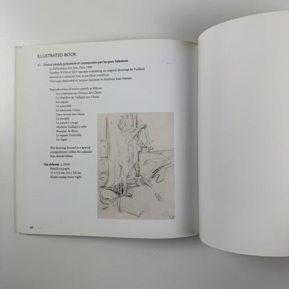 Edouard Vuillard. Pastels and Drawings | Wolseley Fine Art catalogue, 2003