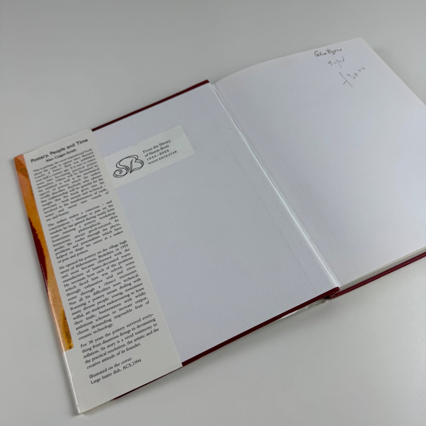 Pottery, People and Time. A workshop in Action Alan Caiger-Smith |  Richard Dennis, 1995