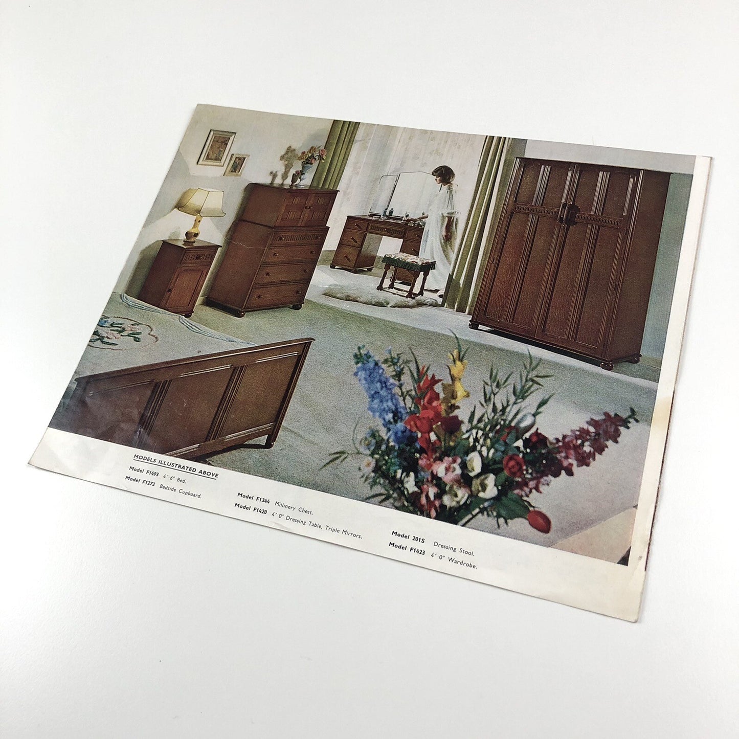 Priory hand waxed reproduction furniture | Leaflet and price list, 1964