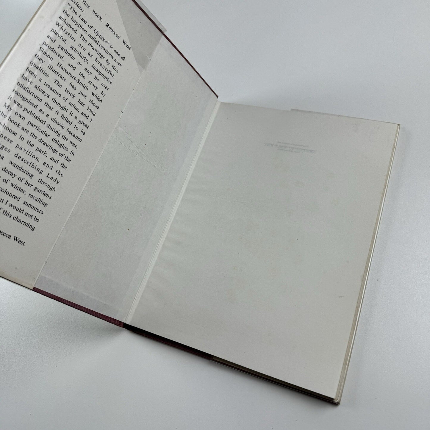 The Last of Uptake by Simon Harcourt-Smith | Illus. Rex Whistler | Solstice 1967