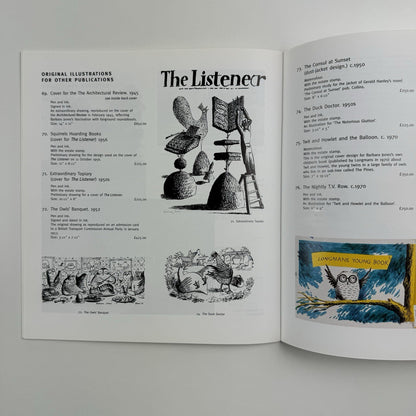 Barbara Jones Painting & Drawings | Katharine House Gallery catalogue, 1999