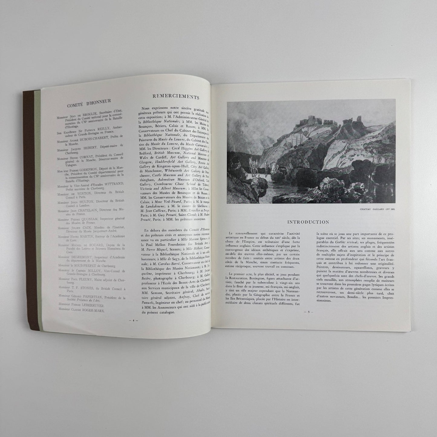 Bonington. Les debuts du romantisme en Angleterre et en normandie | Musee de Cherbourg, 1966