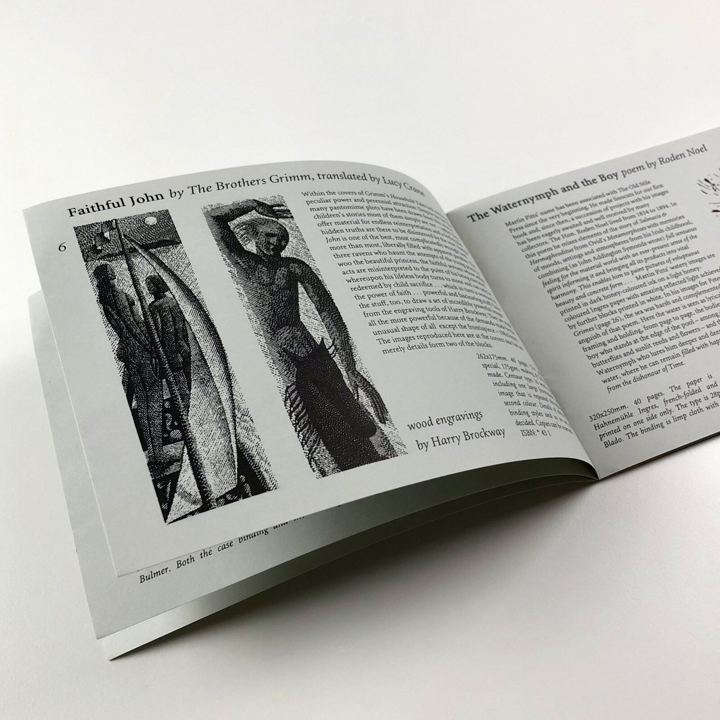 Two pieces of ephemera | The Old Stile Press. Supplement 2 1992-3, 1998 Books