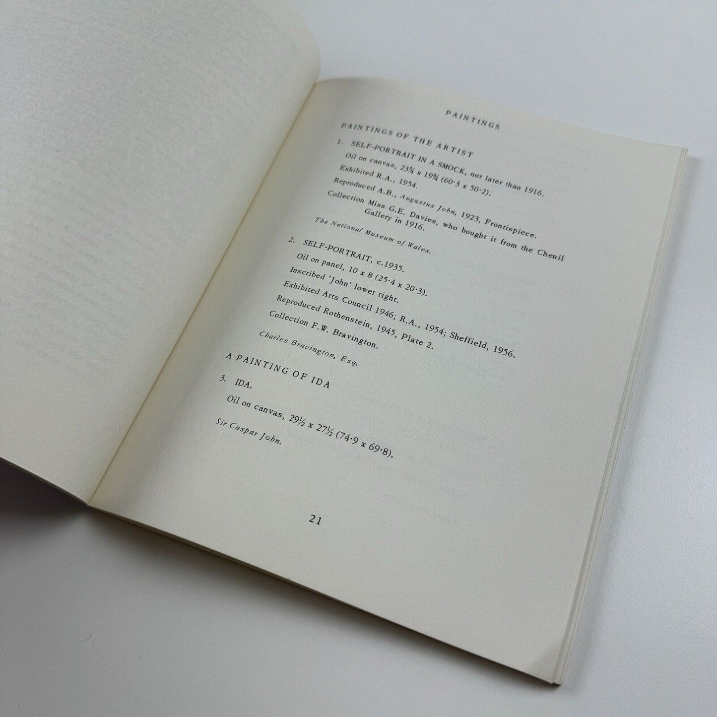 Augustus John. Portraits of the artist’s family | University of Hull, National Museum of Wales, 1970 | compiled and edited by Malcolm Easton