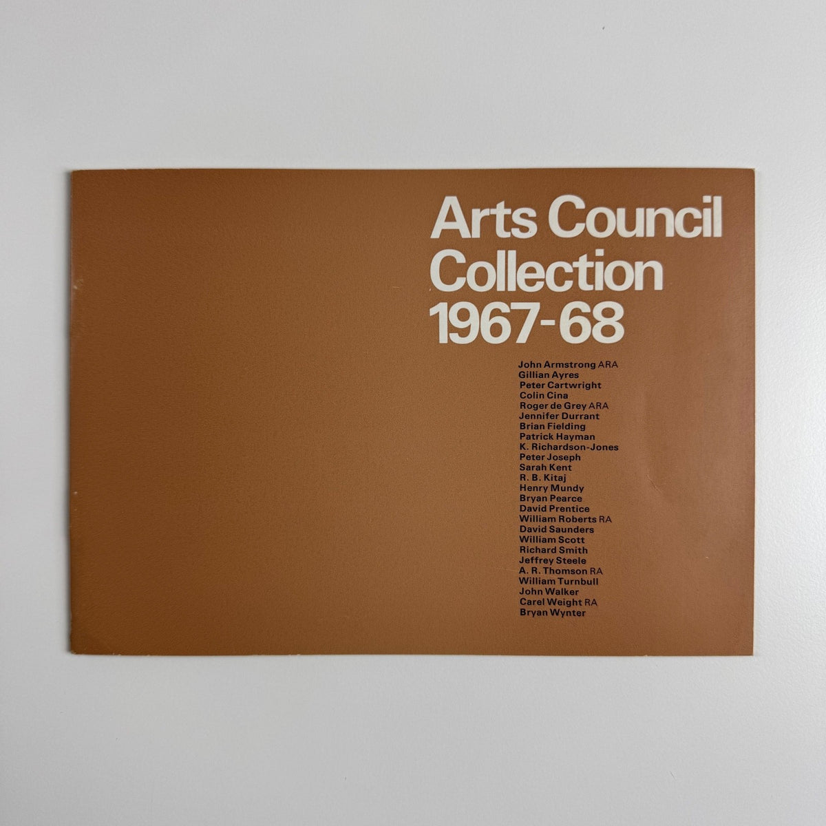 Arts Council Collection 1967-68 | Paintings bought by Alan Bowness & Robyn Denny | Arts Council touring exhibition 1969-73