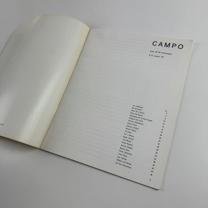 Contemporary Flemish Fantastic | Campo Antwerp 1967