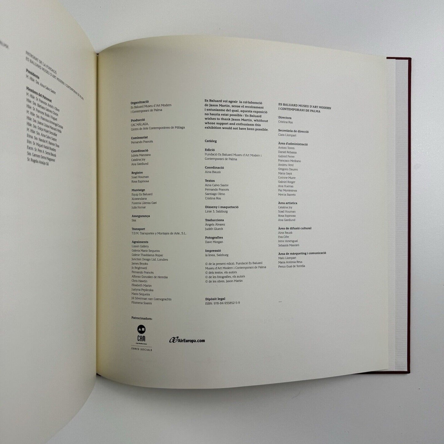 Jason Martin - Nomad | Es Baluard Museu d'Art Modern Contemporani de Palma, 2008