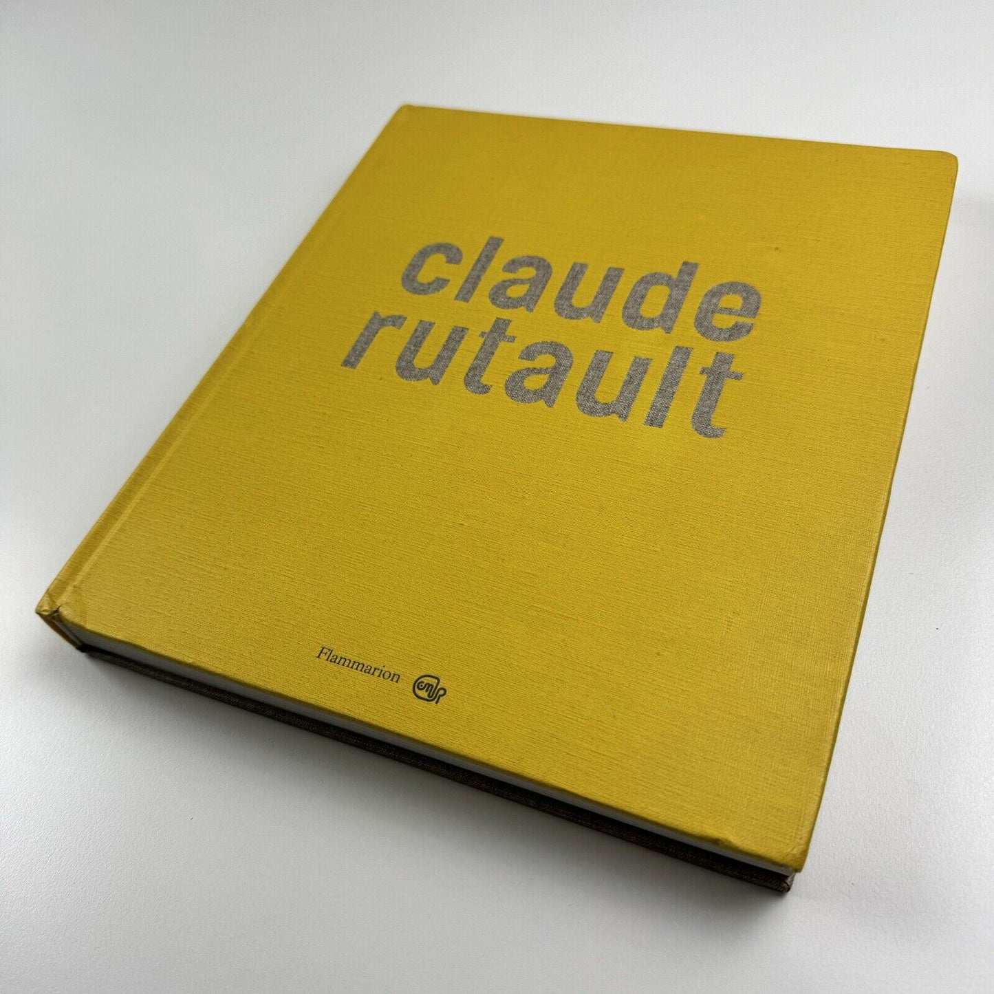 Claude Rutault by Michel Gauthier and Marie-Hélène Breuil | Flammarion, 2010