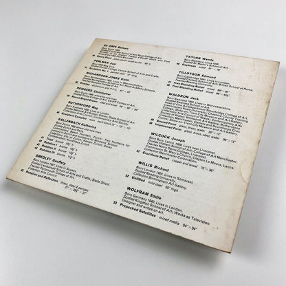 Folding card Experiment in Form Grosvenor Gallery, 1966