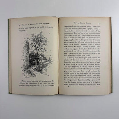 The Art of Making and Using Sketches by G. Fraipont. Cassell & Co, 1922 reprint