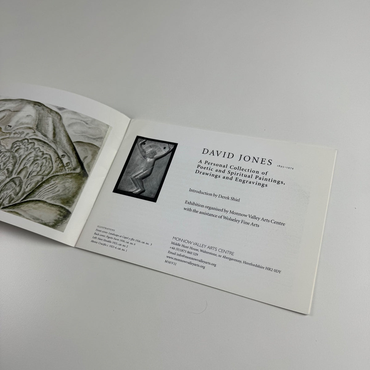 David Jones Poetic & Spiritual Paintings, Drawing, Engravings | Monnow Valley Arts Centre, 2006