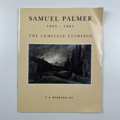 Samuel Palmer 1805-1881. The Complete Etchings | Fine Art Society 1999 catalogue