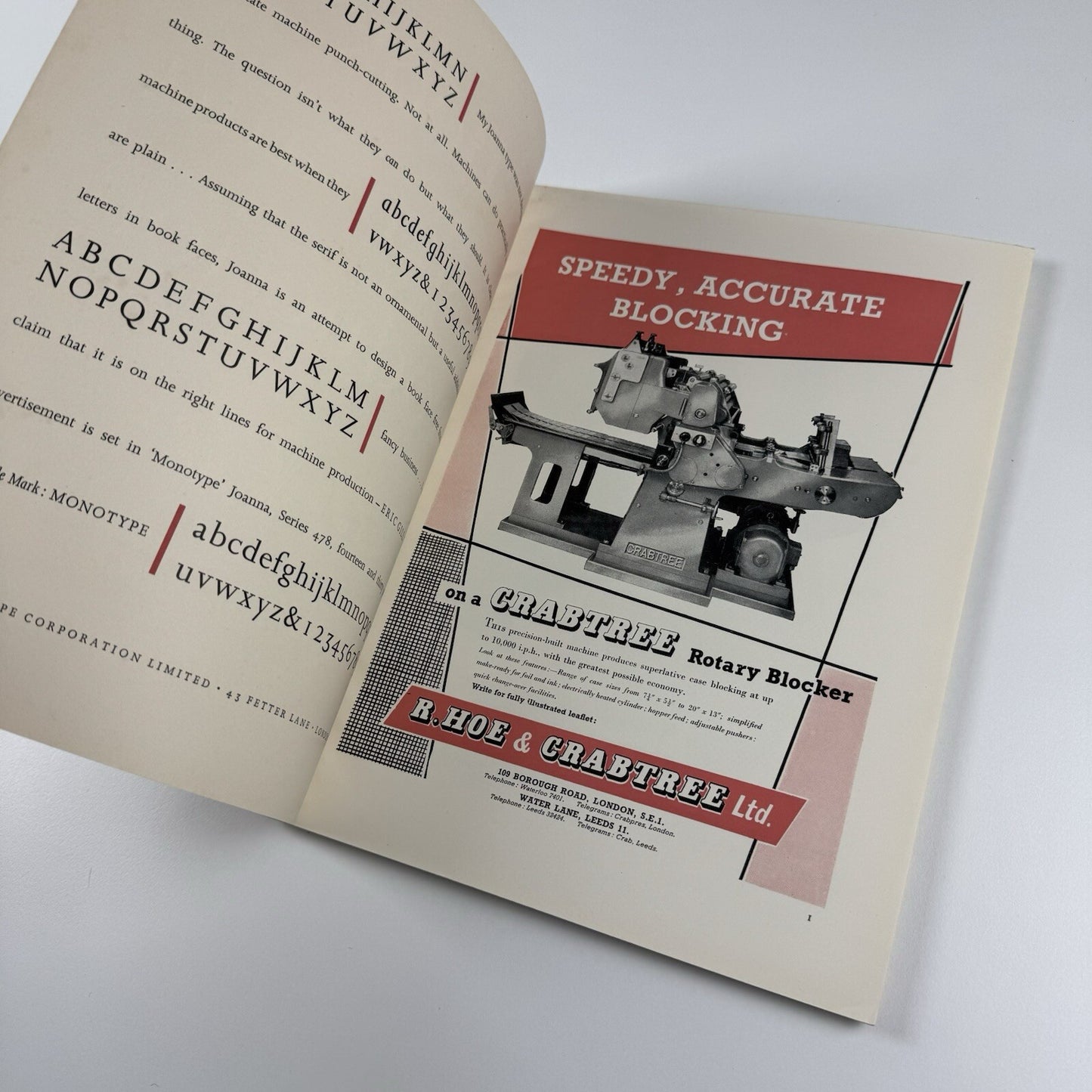 Book Design and Production | Vol 1 No 4 1958/9 | Printing News Ltd | Edited by James Moran