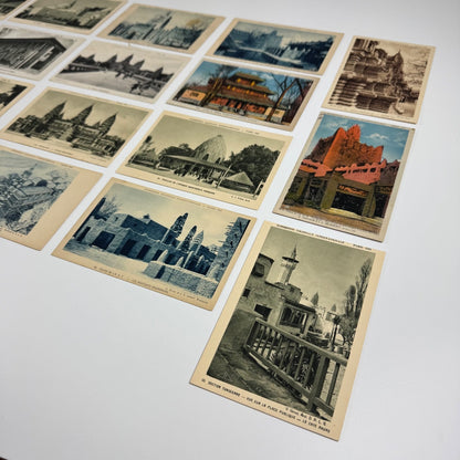 22 postcards relating to the Exposition Coloniale Internationale de Paris 1931