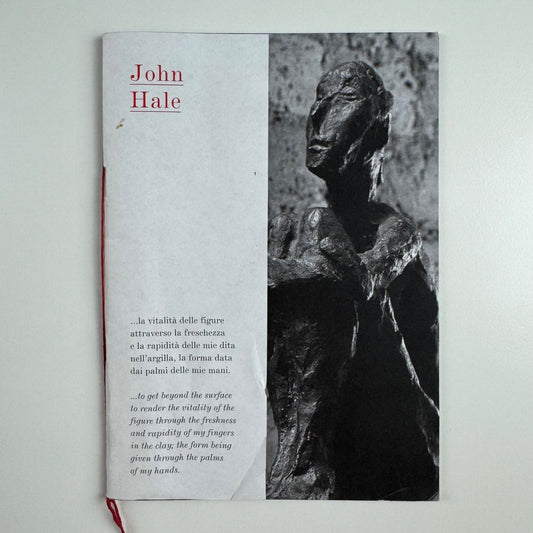 John Hale. An English sculptor in Italy | self-published, undated inscribed