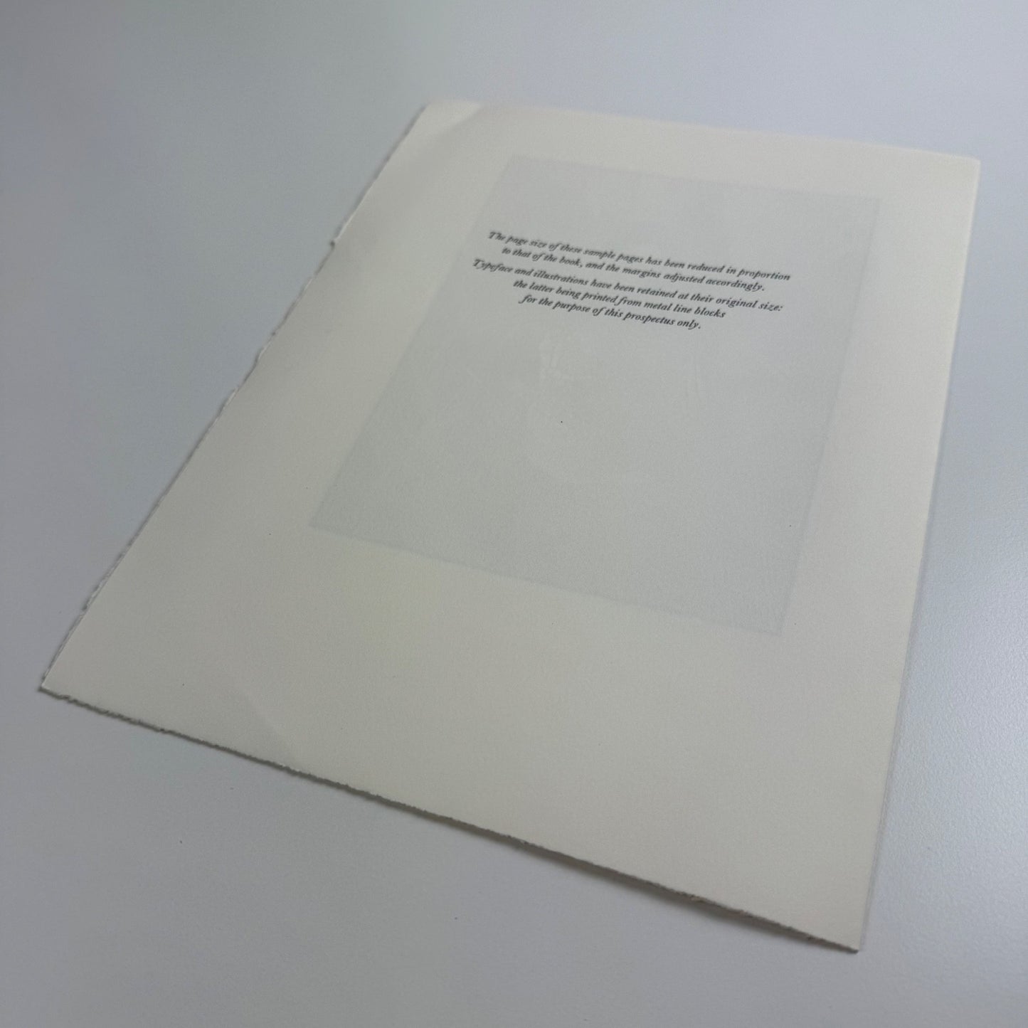 Prospectus for Exaltation of Larks | Of a Feather by Colin See-Paynton | Gregynog Press, 2008