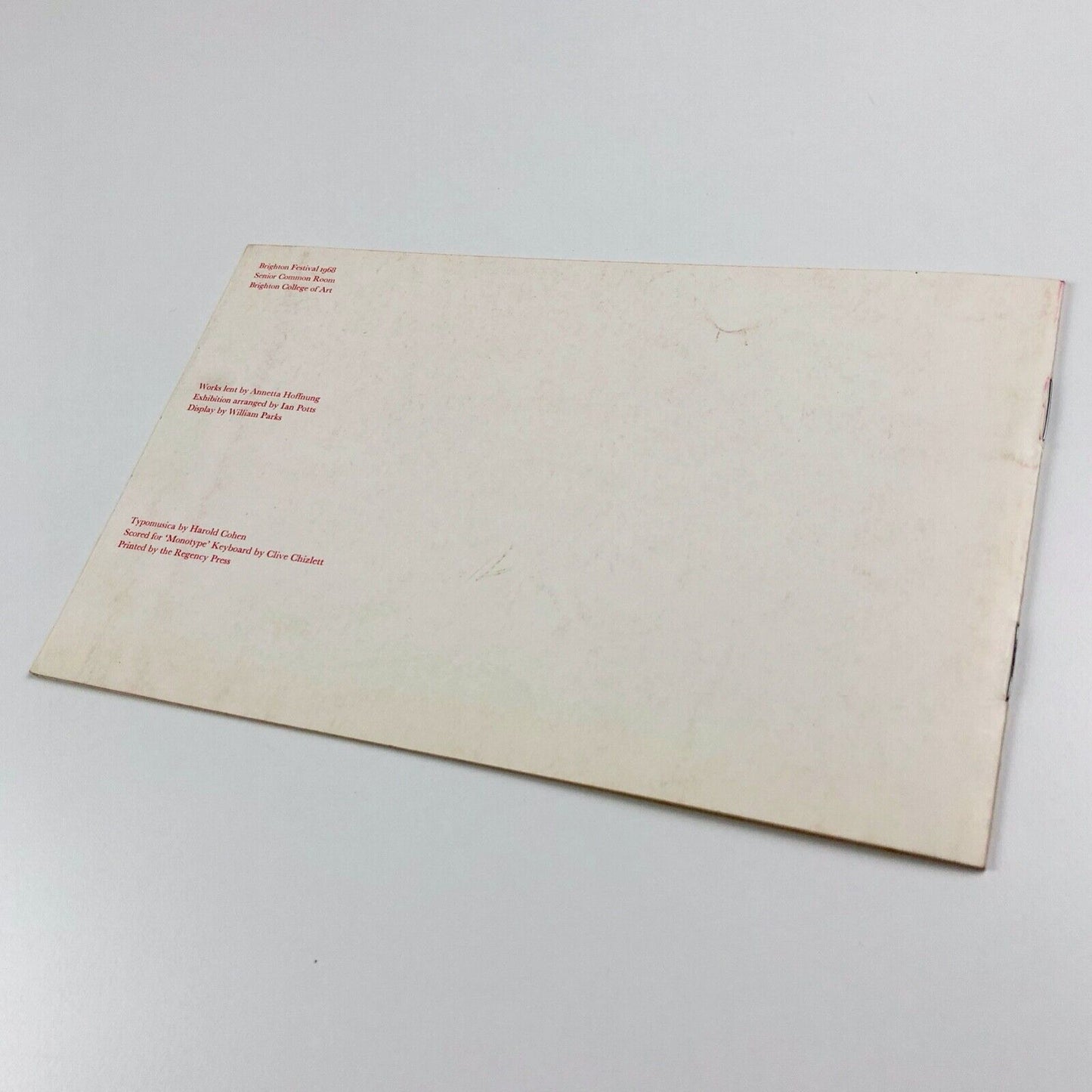 Gerard Hoffnung 1925-1958 Brighton Festival 1968 | Brighton College of Art