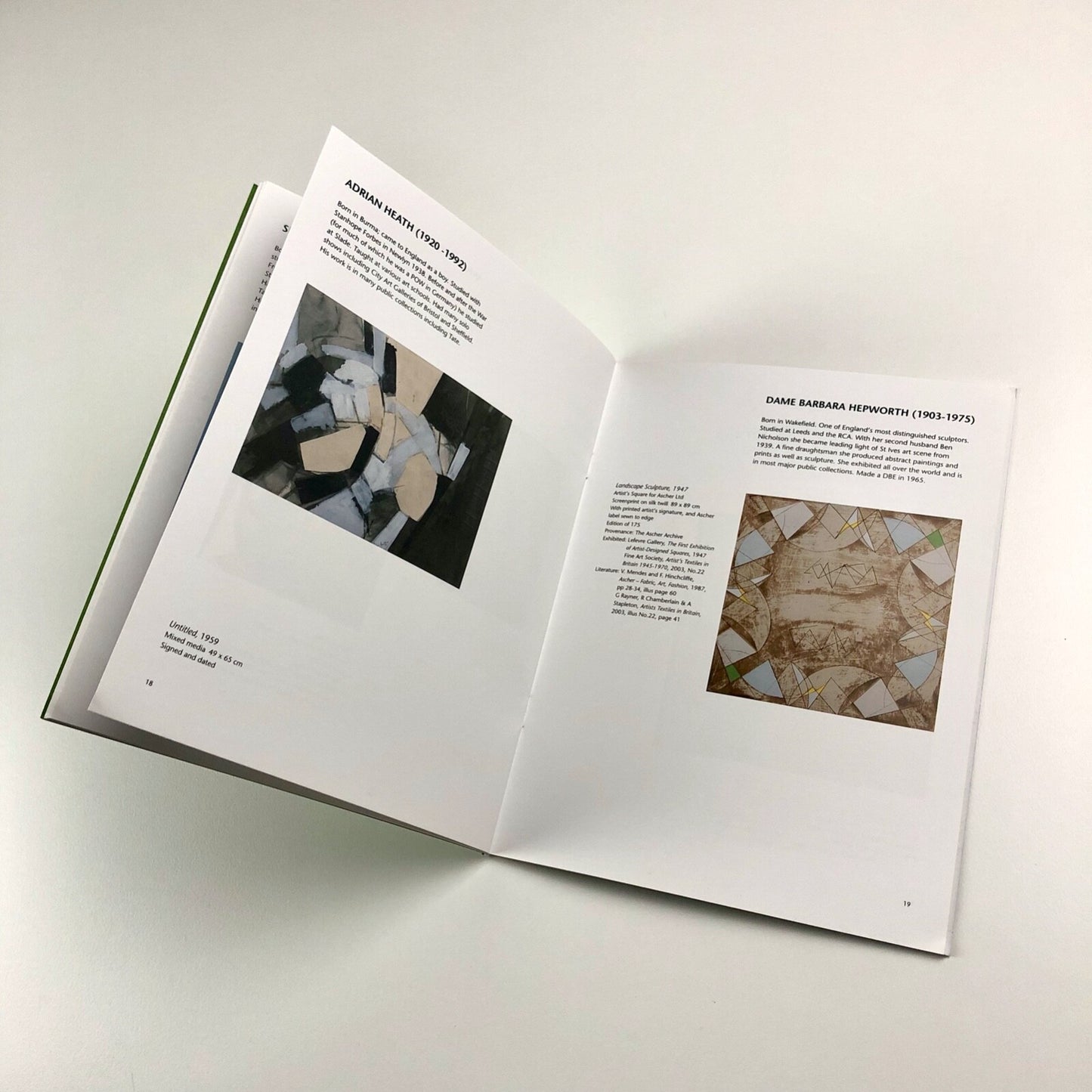 Post-War Abstract | Catalogue and private view invitation | Belgrave Gallery, 2010