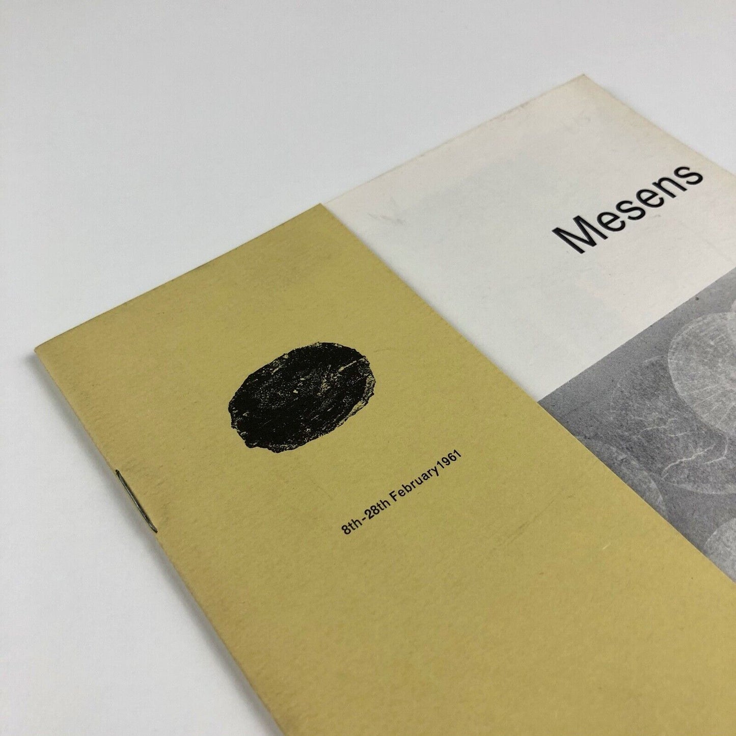 E.L.T. Mesens | Grosvenor Gallery exhibition catalogue | 1961