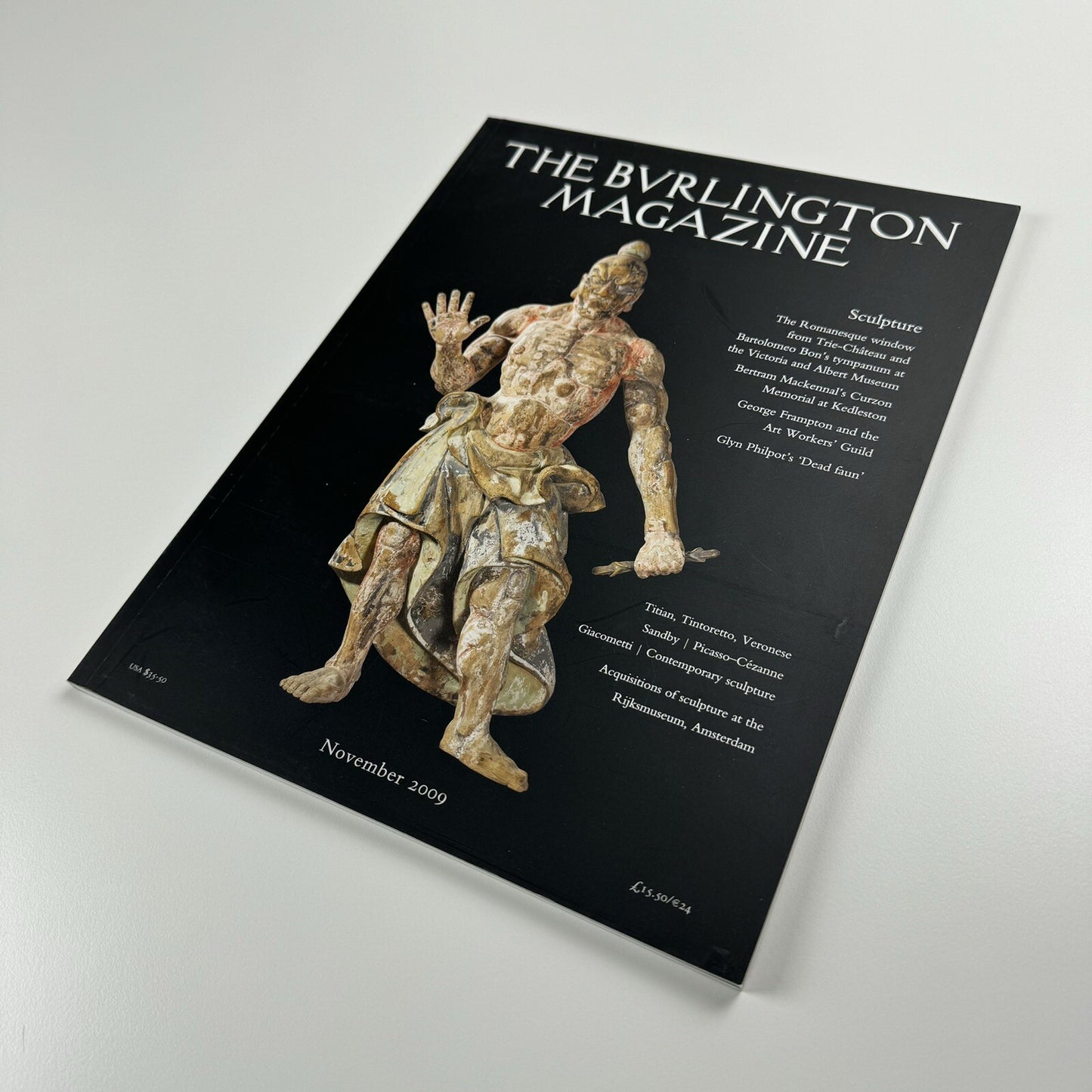 The Burlington Magazine – Sculpture | November 2009 CLI no. 1280
