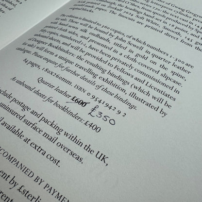 Prospectus for Kyffin A Celebration. Edited by Derek Llwyd Morgan | Gwasg Gregynog