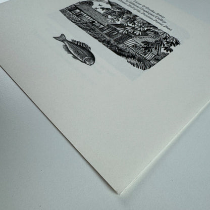 Book launch invite for Newhaven-Dieppe Recollections and some history of the town of Dieppe by Frank Martin | Editions Graphiques Gallery 1996
