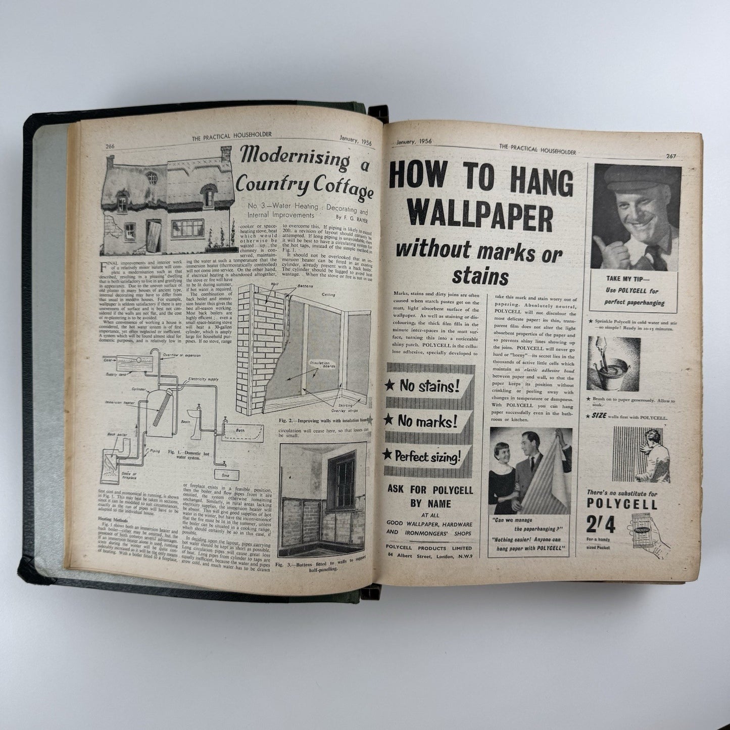 The Practical Householder magazine. Bound volume for 1956 (excluding April)