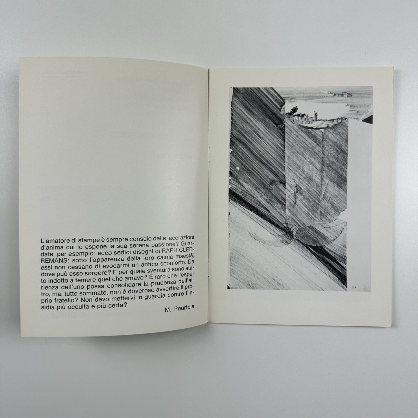Disegni di Raph Cleeremans | Galleria del Naviglio, Milan January 1981 | Exhibition leaflet