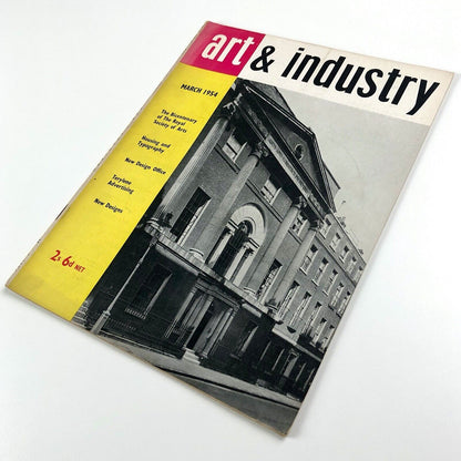 Art & Industry. March 1954. Volume 56 Number 333 | The Studio | includes article Housing and Typography