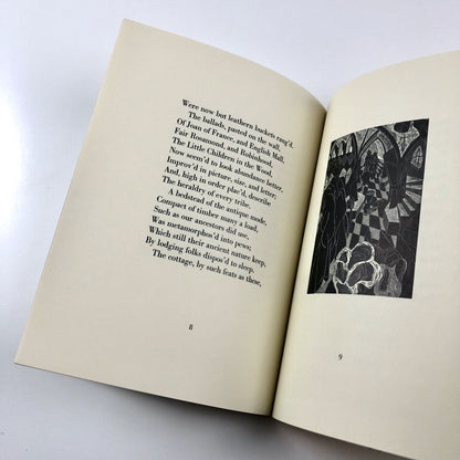 Baucis and Philemon by Jonathan Swift | Engravings and printed by Simon King, 1983