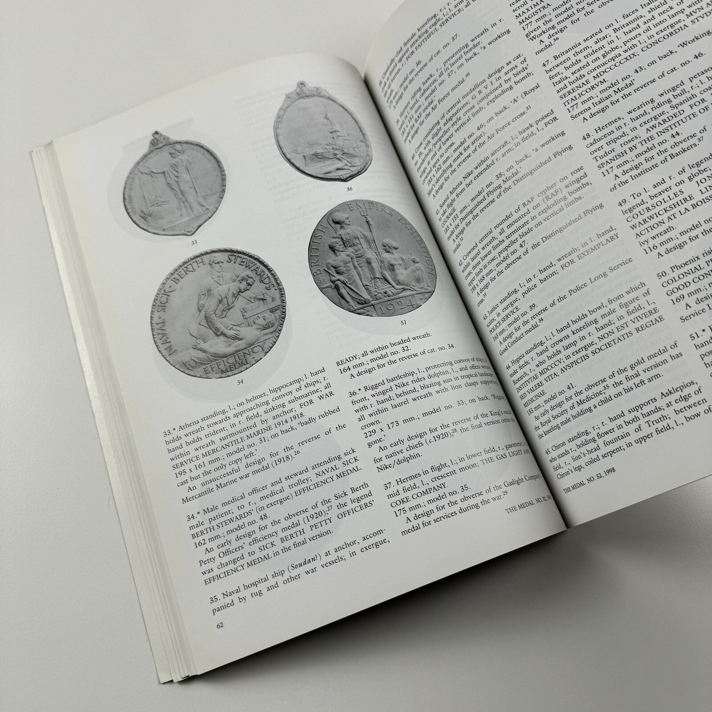 The Medal. British Art Medal Society | BAMS journal | Issue No. 32, Spring 1998
