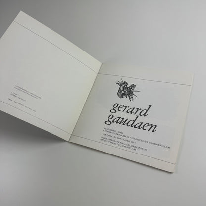 Gerard Gaudaen | Stadsbestuur van Sint-Niklaas, March/April 1984