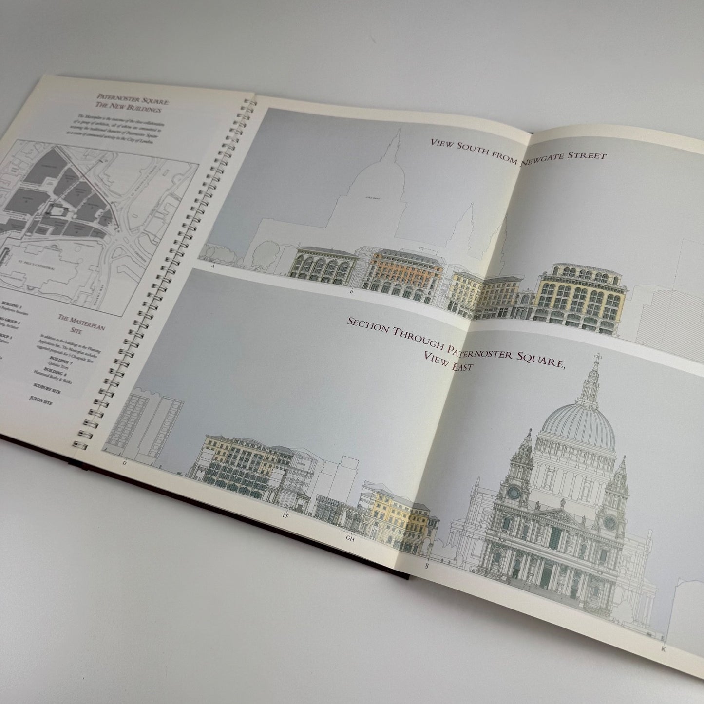 Paternoster Square the masterplan. Terry Farrell & Company undated c.1990