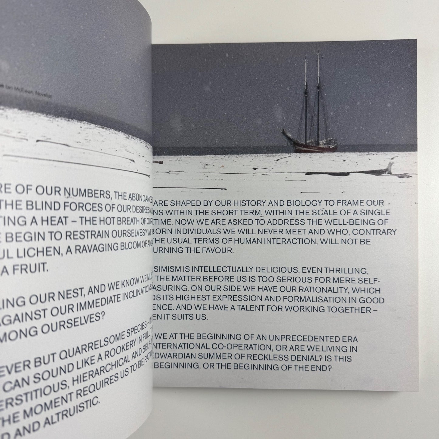 Burning Ice. Art and Climate Change by David Buckland | Cape Farewell, 2006