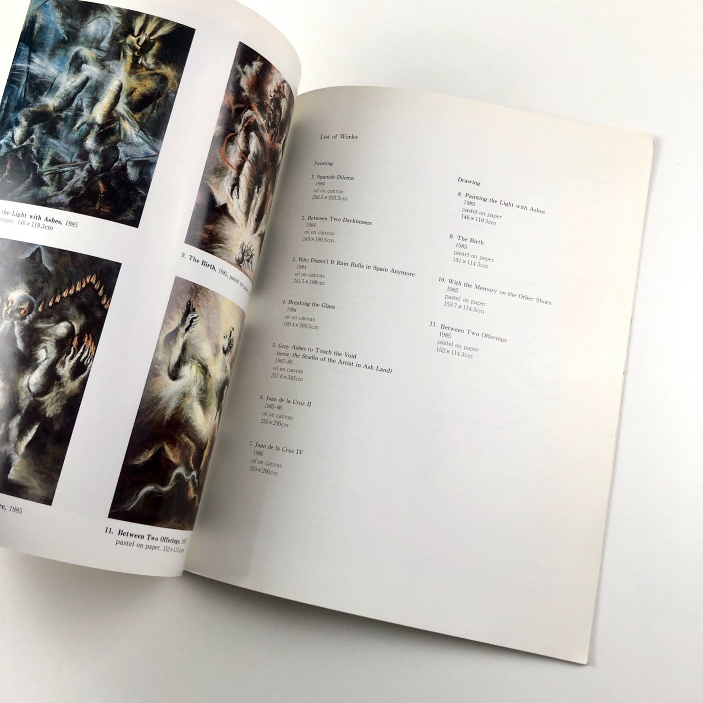 Chema Cobo | Akira Ikeda Gallery Nagoya Japan catalogue, October 1986