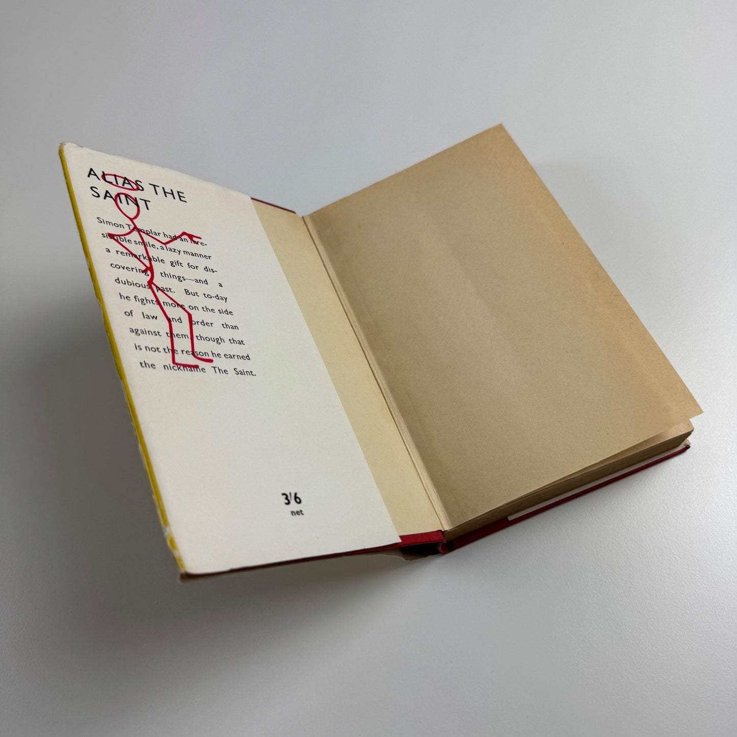 Alias The Saint by Leslie Charteris. Hodder & Stoughton, 1949 edition, 19th impression