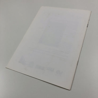 Urs Lüthi | Chapter (Cardiff) | Foreword by Stuart Cameron, 1994 leaflet